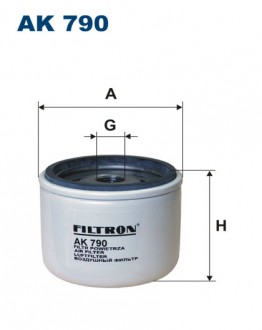 Фильтр воздушный  FILTRON AK 790