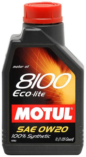 Масло моторное MOTUL 8100 Eco-lite 0W-20 1л