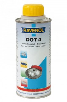 Тормозная жидкость RAVENOL DOT-4 (0,5 л)