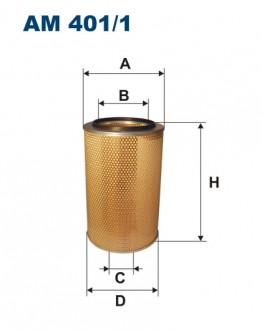 Воздушный фильтр  FILTRON AM 401/1