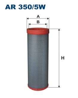 Фильтр воздушный внутренний FILTRON AR 350/5W