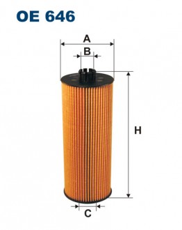 Масляный фильтр Filtron OE 646