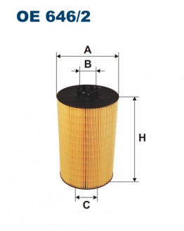 Масляный фильтр Filtron OE 646/2