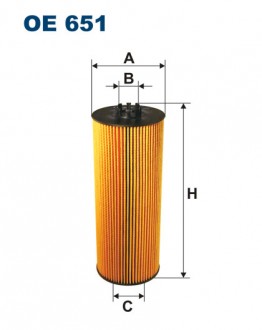 Масляный фильтр FILTRON OE 651