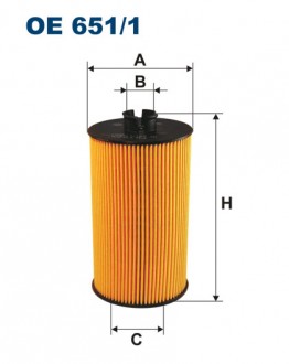 Масляный фильтр FILTRON OE 651/1