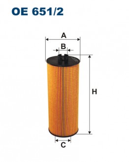 Масляный фильтр FILTRON OE 651/2