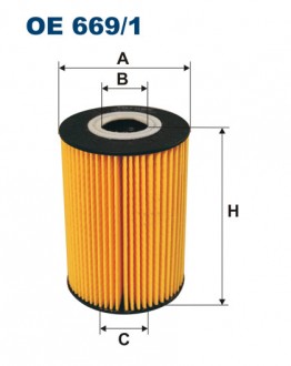 Масляный фильтр FILTRON OE 669/1