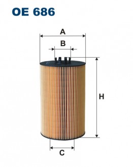 Масляный фильтр FILTRON OE 686
