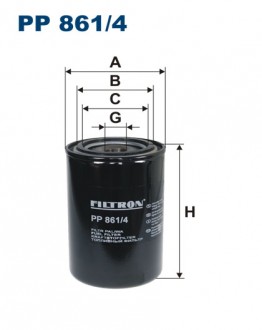Топливный фильтр Filtron PP 861/4