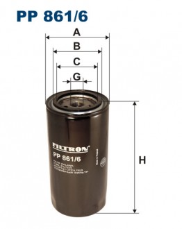 Топливный фильтр FILTRON PP 861/6