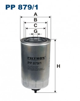 Топливный фильтр  FILTRON PP 879/1 