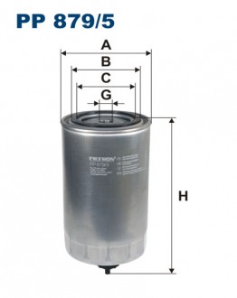 Топливный фильтр FILTRON PP 879/5