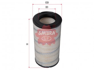 Фильтр воздушный внешний Sakura A-5666