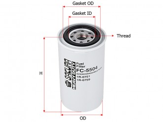 Фильтр топливный Sakura FC-5504
